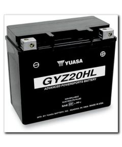 21.1Ah 320A Yuasa AGM(WC) Moto akumulators 175x87x155mm