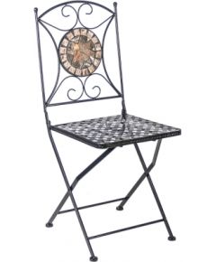 Krēsls MOSAIC 36x36xH93cm, saliekams, metāla rāmis