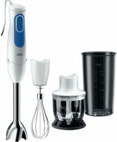 BRAUN MultiQuick 3   MQ 3025 Spaghetti, 700W, Stainless steel blades, White/blue / MQ3025WH