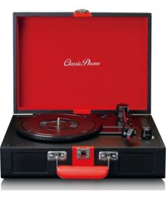 Plašu atskaņotājs Lenco Classic Phono TT-110BKRD   bluetooth