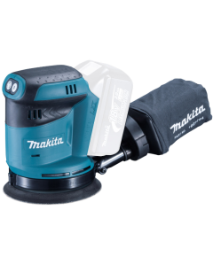 Makita DBO180Z  Akumulatora ekscentriskā slīpmašīna 18V, 125mm, Bez akumulatora un lādētāja!