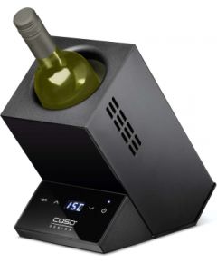 Caso Wine cooler for one bottle WineCase One Free standing, Bottles capacity 1, Black
