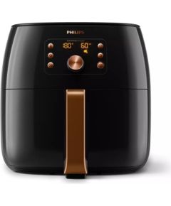 Philips Premium Airfryer XXL HD9867/90 Power 2200 W, Capacity 7.3 L, Smart Sensing Technology, Black