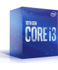 Intel i3-10320, 3.8 GHz, LGA1200, Processor threads 8, Packing Retail, Processor cores 4, Component for PC