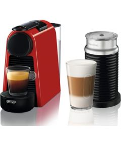 Delonghi Coffee maker  EN 85.R Essenza Mini Pump pressure 19 bar, Capsule coffee machine, 1150 W, Red