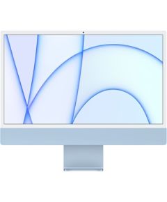 Apple iMac 24” 4.5K Retina M1 8C CPU, 7C GPU 8GB 256GB SSD Blue Eng+Rus