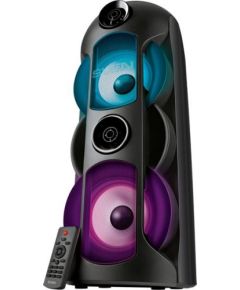 Speaker SVEN PS-720, black (80W, TWS, Bluetooth, FM, USB, microSD, LED-display, 2x4400mA*h)