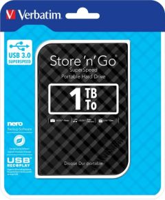 Verbatim HDD Store and Go 2,5 1TB USB3.0