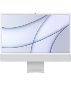Apple iMac 24” 4.5K Retina M1 8C CPU 8C GPU 8GB 256GB SSD Silver (2021) Eng