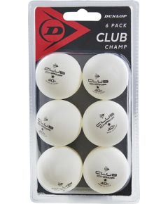 Мячи для настольного тенниса Dunlop CLUB CHAMP 6шт.