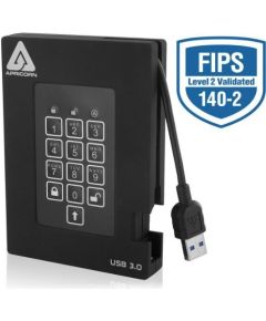 Apricorn HDD Aegis Padlock 500 GB black (A25-3PL256-500F)