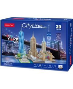 Cubic Fun CUBICFUN 3D puzle „Ņujorka“