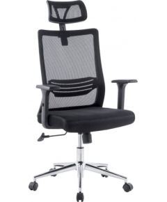 Techly Swivel biroja krēsls ar ventilējamu atzveltni un galvas balstu
