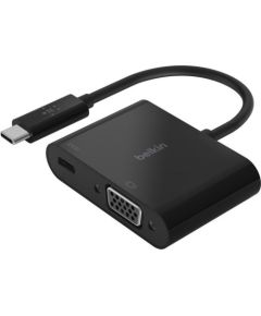 Adapteris Belkin USB-C uz VGA + 60W