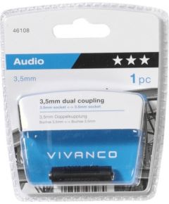 Vivanco audio adapteris 3,5mm - 3.5mm (46108)