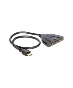 DELOCK HDMI 3 - 1 Switch bidirectional ATA, S-ATA, 6 контактный кабель