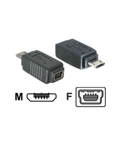 DELOCK Adapt USB micro-B to miniUSB5pin