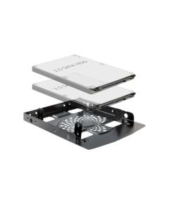 DELOCK frame 3.5inch > 2 x 2.5inch HDD