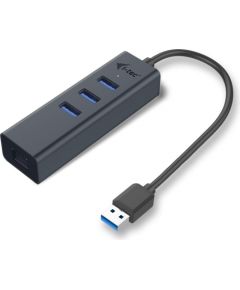 I-TEC USB 3.0 Metal HUB 3 Port Giga Lan