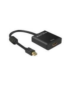 DELOCK Adaptorcable mini DP 1.2 plug bl