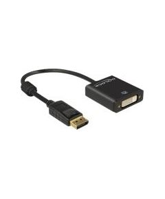 DELOCK Adaptorcable DP 1.2 plug black