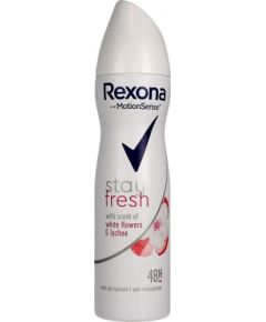 CIF Unilever Rexona Stay Fresh Woman Dezodorant spray White Flowers & Lychee  150ml