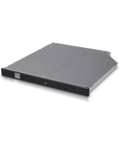 H.L Data Storage 9.5mm Slim DVD-Writer GUD0N Internal, Interface SATA, DVD±RW, CD read speed 24 x, CD write speed 24 x, Black