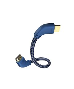 Kabelis HDMI-HDMI spraudnis leņķa 5.0m (HDMI 2.0) inakustik PREMIUM