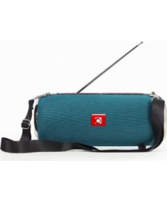 Gembird Portable Bluetooth Speaker with Antenna Green