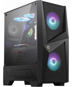 MSI MAG FORGE 100R PC Case, Mid-Tower, USB 3.2, Black
