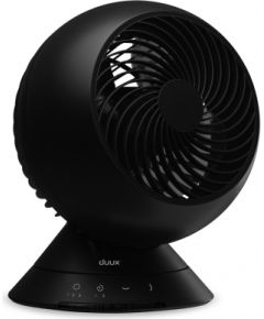 Duux DXCF08 Table Fan, Number of speeds 3, 23 W, Oscillation, Diameter 26 cm, Black