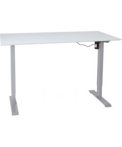 Desk ERGO 1 160x80cm white grey