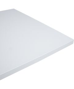 Table top ERGO 140x80cm, white grey