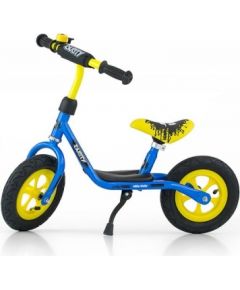 Milly Mally Rower biegowy Dusty 12'' niebiesko-żółty 51140