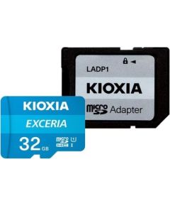 Toshiba Kioxia MicroSD 32GB class 10 + переходник SD