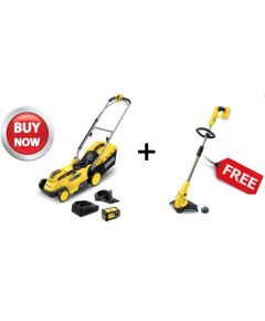 Karcher  LMO 18-36 Battery Set + LTR 18-30 Battery zāles pļāvēja un trimmera komplekts