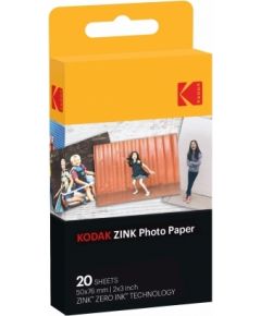 Kodak photo paper Zink 2x3 20 sheets