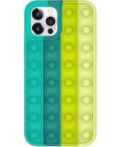 Mocco Bubble Case Антистрессовый Cиликоновый чехол для Apple iPhone 11 Pro Max Зеленый