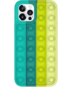 Mocco Bubble Case Антистрессовый Cиликоновый чехол для Apple iPhone 11 Pro Зеленый