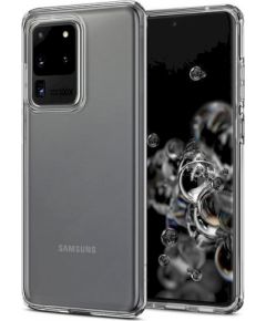 Spigen Liquid Crystal Silikona Aizsargapvalks Priekš Samsung G988 Galaxy S20 Ultra Caurspīdīgs