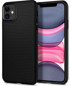 Spigen Liquid Air īpaši elegants un izturīgs TPU aizmugures maks-apvalks priekš Apple iPhone 11 Pro (5.8") Melns