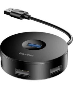 Baseus CAHUB-F01 Хаб 1 x 4 USB Разделитель Черный