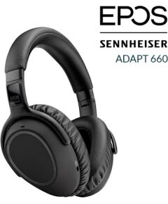 EPOS SENNHEISER ADAPT 660 WIRELESS HEADSET BT ANC MS UC