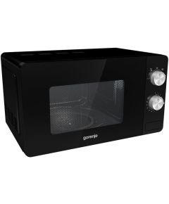 Gorenje MO20E1B 20L 800W Black Mikroviļņu krāsns