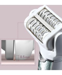 Panasonic Epilator ES-EL8C-G503 Operating time (max) 30 min, Number of power levels 3, Wet & Dry, White/Silver Эпиляторы, триммеры для бикини, женские бритвы