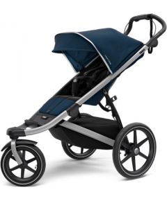 Thule Urban Glide 2 - Aluminum/MajolicaBlue Bērnu rati