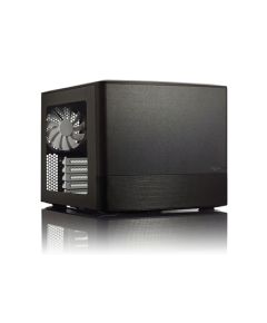 Fractal Design NODE 804 Side window, 2 - USB 3.0Audio in/outPower button with LED (white)HDD activity LED (white), Black, Power supply included No