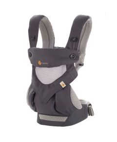 ERGOBABY kengursoma 360 Cool Air Carbon grey, BC360PBLKGRY