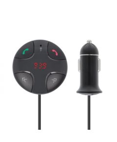 Forever TR-310 Bluetooth 3.0 FM Трансмиттер для Авто радио + Зарядка USB 2.1А Черный