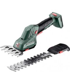 (Ir Veikalā) Akumularora šķēres dzīvžogam un zālei PowerMaxx SGS 12V Karkass, Metabo